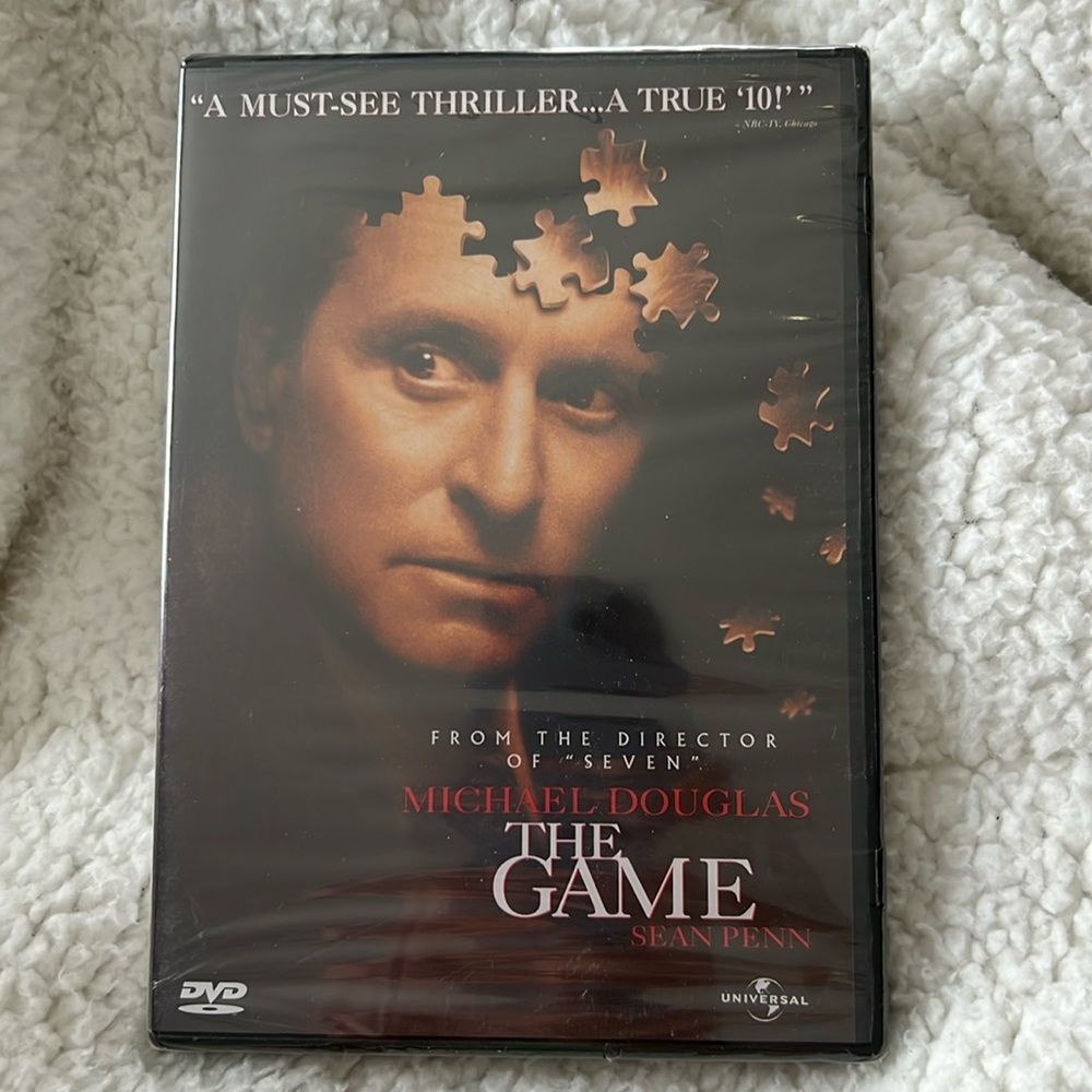 NIP, DVD, The Game, staring Michael Douglas and Sean Penn